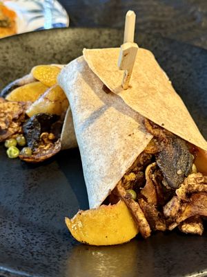 Peppercorn Wrap  at Coquelicot Gallery and Cafe in Palatine