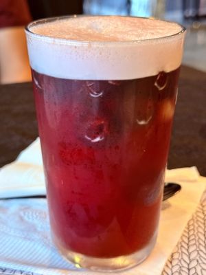 Iced Shaken Cherry White Tea  at Coquelicot Gallery and Cafe in Palatine