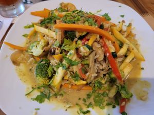 Indian rice at Shambala in Barichara