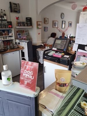 Dog friendly at Not Just Coffee and Gift Shop in Belper