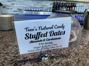 Dates  at Taza Mediterranean Kitchen in Middleton