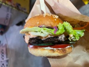 Super delicious vegan banh mi, burger and ice cream! Amazing staff and open for dinner currently but speak to the owners. They’re so sweet and we love the food here. Would eat here every day if I could! at LoviGo Vegan in Da Nang