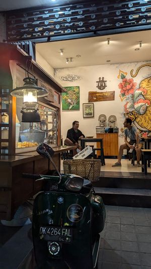Little warung at Warung Tapas - Tahu Pak Sabar in Ubud