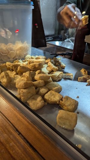 Fried tofu at Warung Tapas - Tahu Pak Sabar in Ubud