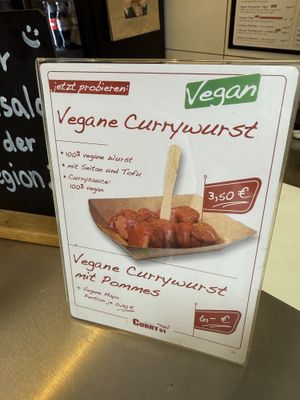 menu  at CURRY 61  in Berlin