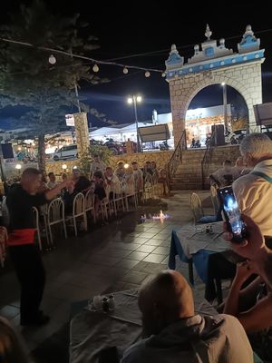 Greek night at Pandesia in Zakynthos