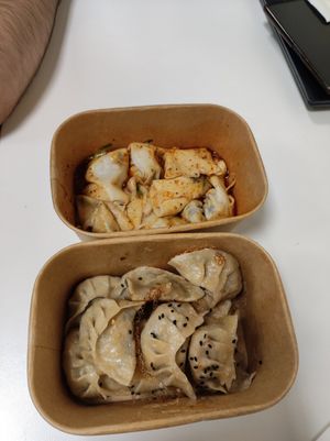 Chinese dumplings, both Hun Tun and Jiao Zi at RAVI  in Turin