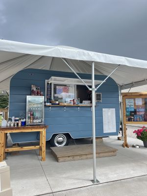 Outside   at Rustic Grounds Coffee  in Munising