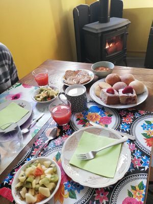 La nostra colazione at La Cena di Pitagora in Ponte Nizza