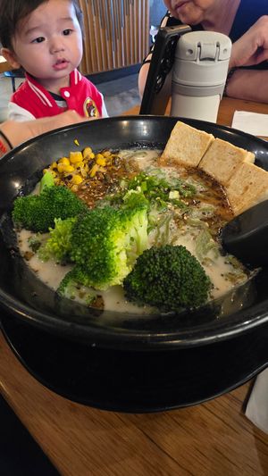 My wife's Garden Party with grilled tofu at Harumama in San Diego