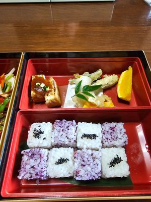 no 5 pungents lunch! at Traditional Japanese House NAKAMURA - 古民家なかむら  in Fujikawaguchiko