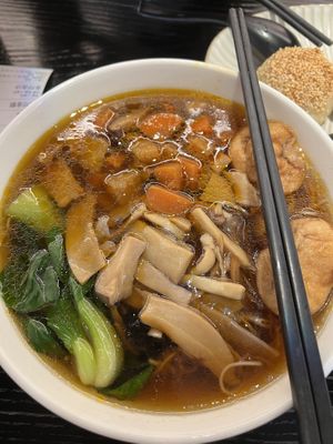   at Jing'an Vegetarian 静安素面 in Shanghai