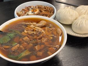   at Jing'an Vegetarian 静安素面 in Shanghai