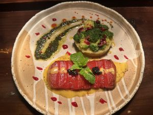 Watermelon steak- vegan  at SU - Sapa Vegetarian Restaurant in Sapa