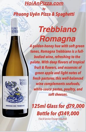 PAIRED SPECIFICALLY FOR OUR FOODS!!  at HoiAnPizza in Hoi An