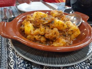 Potato curry at Al Osman Thai Food in Chiang Mai