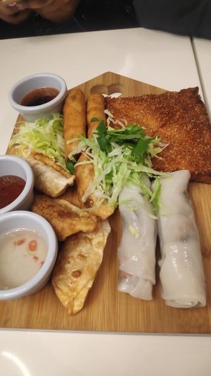 Veggie Platter at Cafe Soya in Birmingham
