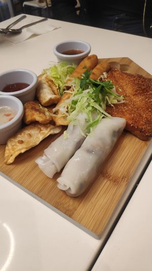 All vegan at Cafe Soya in Birmingham