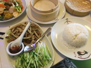 vegan duck at Cafe Soya in Birmingham