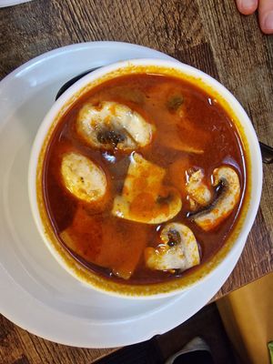 Tom Yum at Cafe Soya in Birmingham
