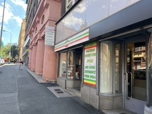 Entrance  at Capati Vegetarianske Potraviny in Prague