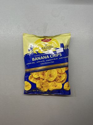 Banana chips  at Capati Vegetarianske Potraviny in Prague