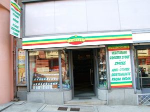 Exterior social media  at Capati Vegetarianske Potraviny in Prague