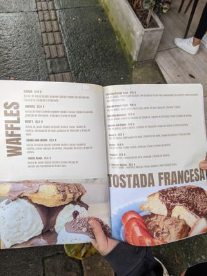 Pekados Vegana in menu at Pekados Sin Culpa Envigado in Medellin