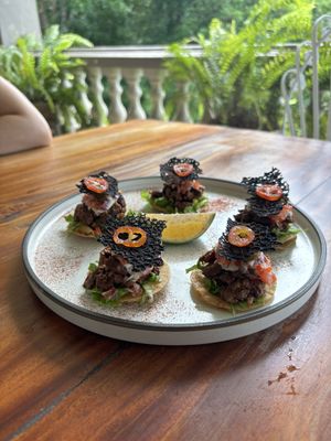 No Meat Tacoo  at Lula Café in Tagaytay