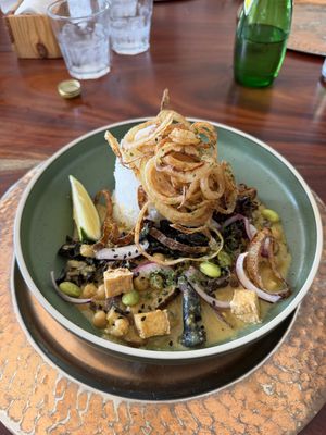 Mushrooms curry   at Lula Café in Tagaytay