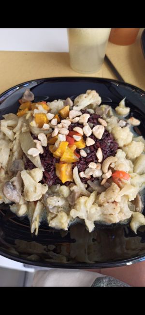 Riso Venere con verdure miste at Malerba in Bologna