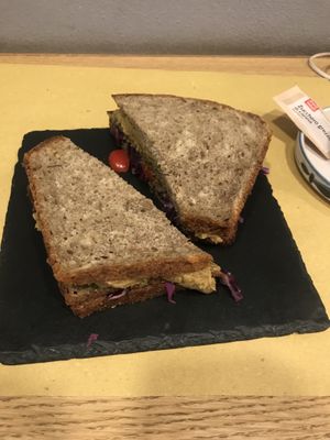 club sandwich at Malerba in Bologna