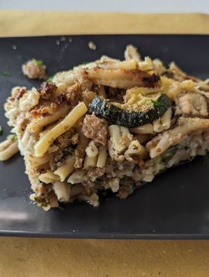 Pasta al forno at Malerba in Bologna