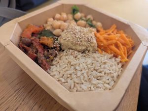 Buddha Bowl at Malerba in Bologna