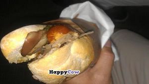 Hotdog at Malerba in Bologna