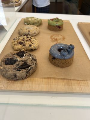 vegan donuts  at Moriz - Zuckerbäckerei & Manufaktur in Vienna