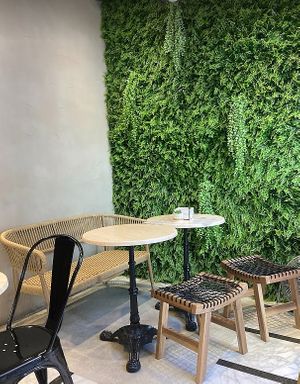 Interior at Café Brunch Saudade in Madrid