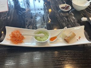 Vegan set menu  at Family Li Imperial Cuisine in Taipei
