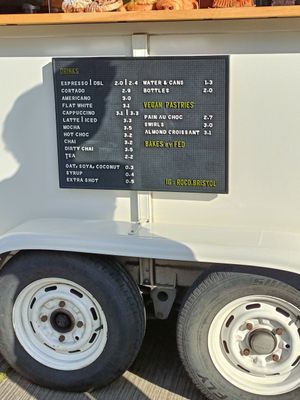 Menu at ROCO in Bristol