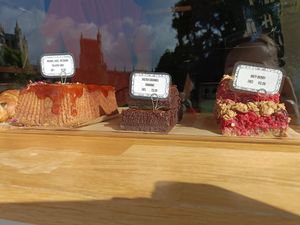 Cake selection at ROCO in Bristol