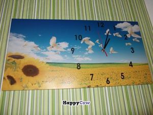 decor at Universo Vegano in Turin