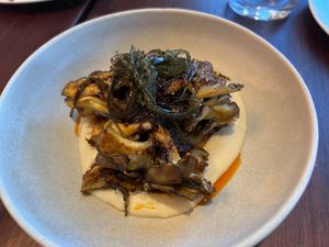 Hen of the woods at Holy Carrot in West London