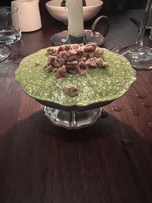 Matcha tiramisuu  at Holy Carrot in West London