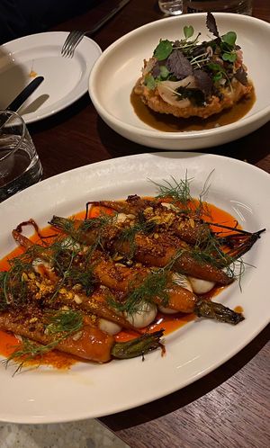 Smoked carrot & celeriac katsu  at Holy Carrot in West London