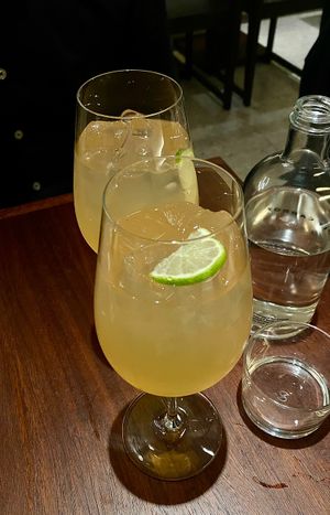 Ginger beer  at Holy Carrot in West London