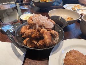 Oyster mushroom buffalo wings  at Holy Carrot in West London