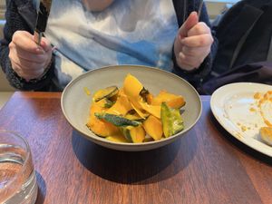 Delica pumpkin  at Holy Carrot in West London