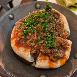 Koji bread with mushroom ragu #Veganuary at Holy Carrot in West London