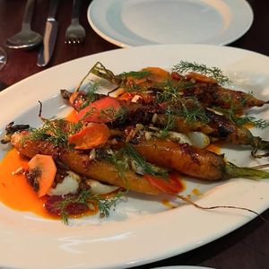 Smoked carrot #Veganuary at Holy Carrot in West London