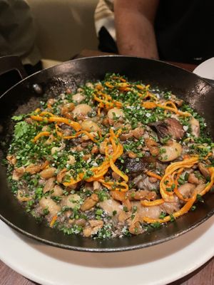 Wild mushroom dish  at Holy Carrot in West London